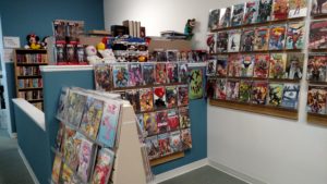 a selection of comics
